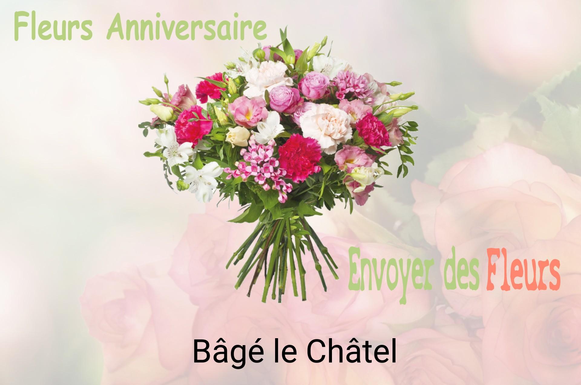 Bouquet de fleurs d’anniversaire livré à Bâgé-le-Châtel