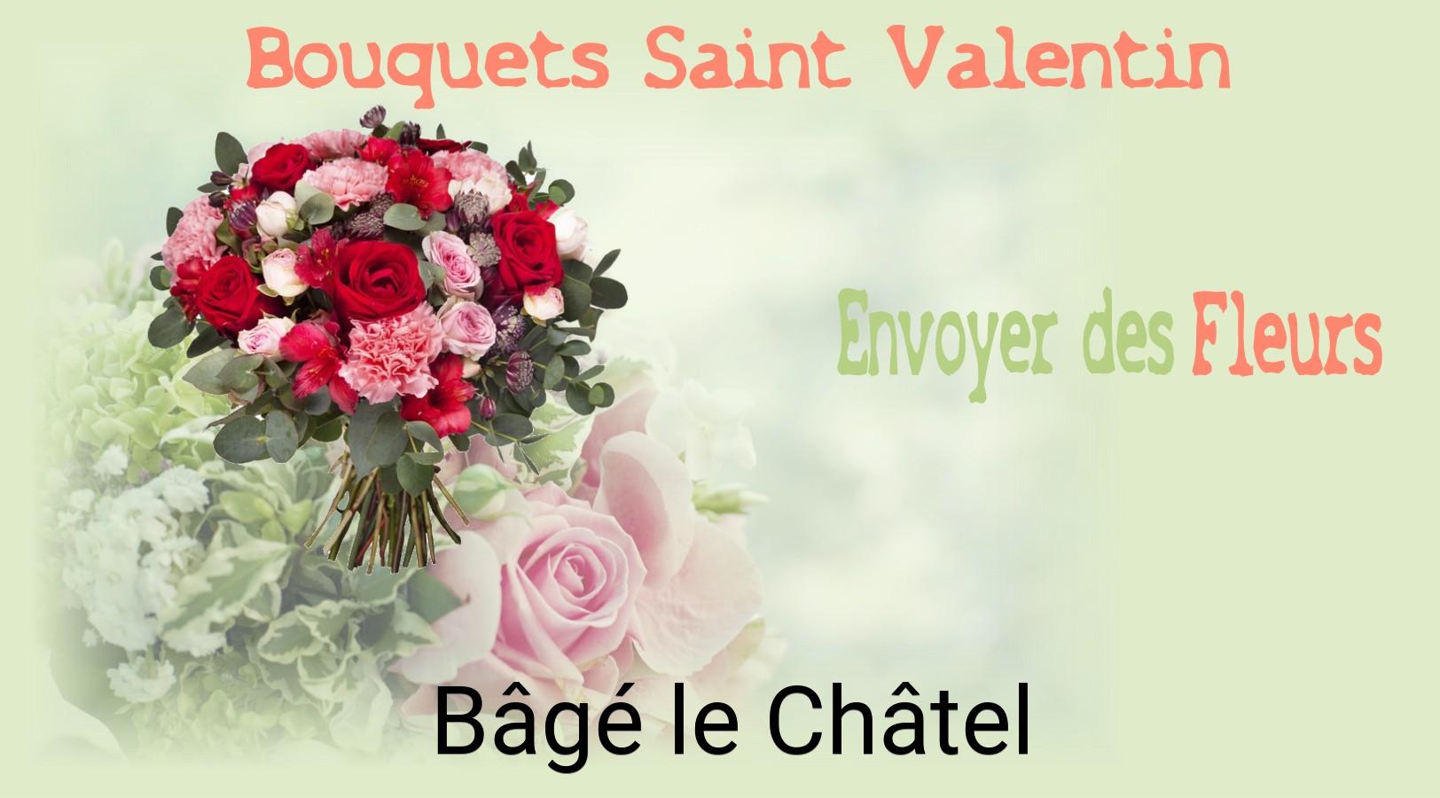 Roses de Saint-Valentin livrées à Bâgé-le-Châtel